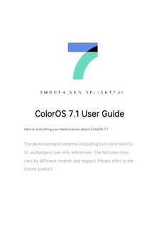 Oppo Find X2 Pro manual. Smartphone Instructions.